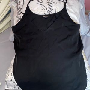 Black Express Tank Top